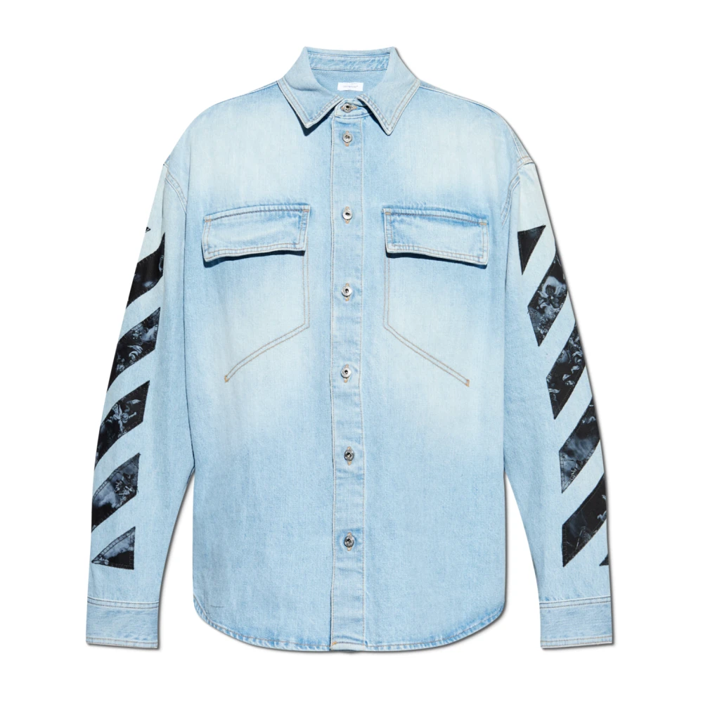 Shirts > Denim Shirts - - Off White - Modalova