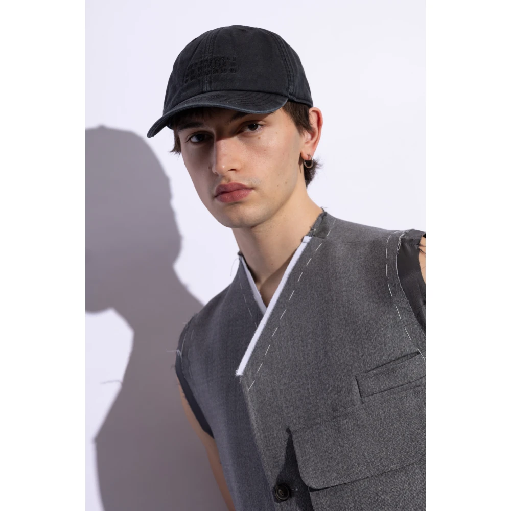 MM6 Maison Margiela Baseball cap Black Heren