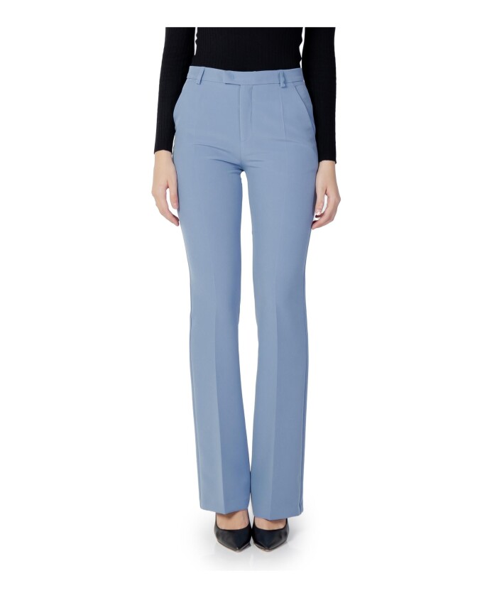 pantalon-bleu-clair-uni-fermeture-eclair