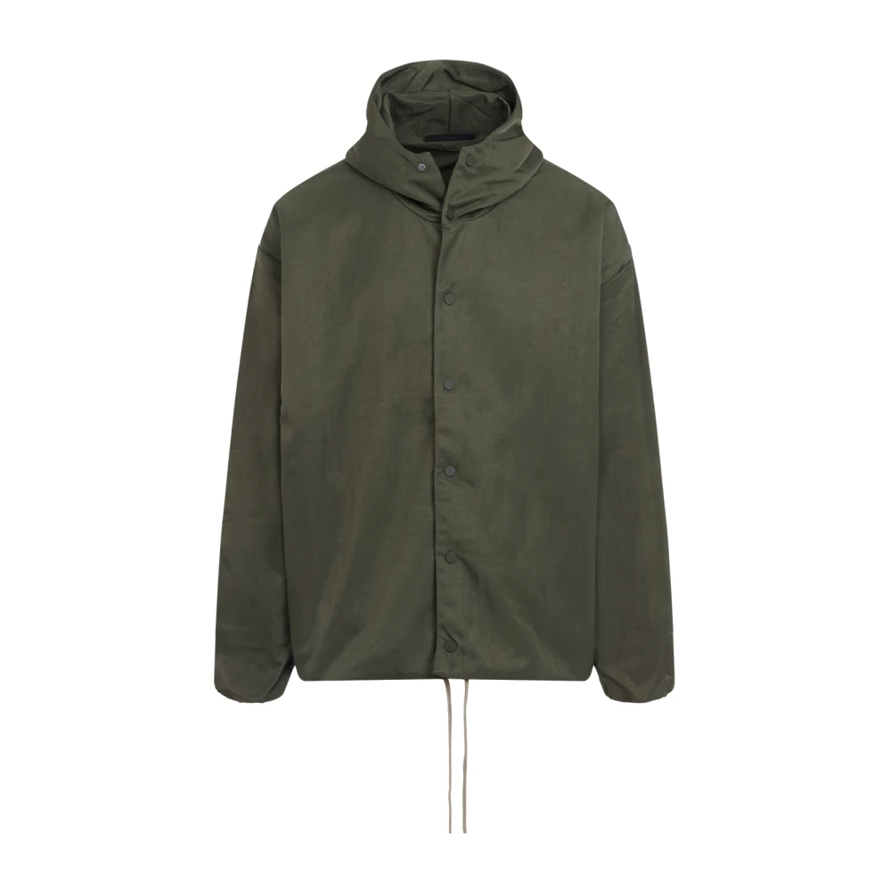 Fear Of God Groene Jas Aw24 Stijlvolle Herenkleding Green Heren
