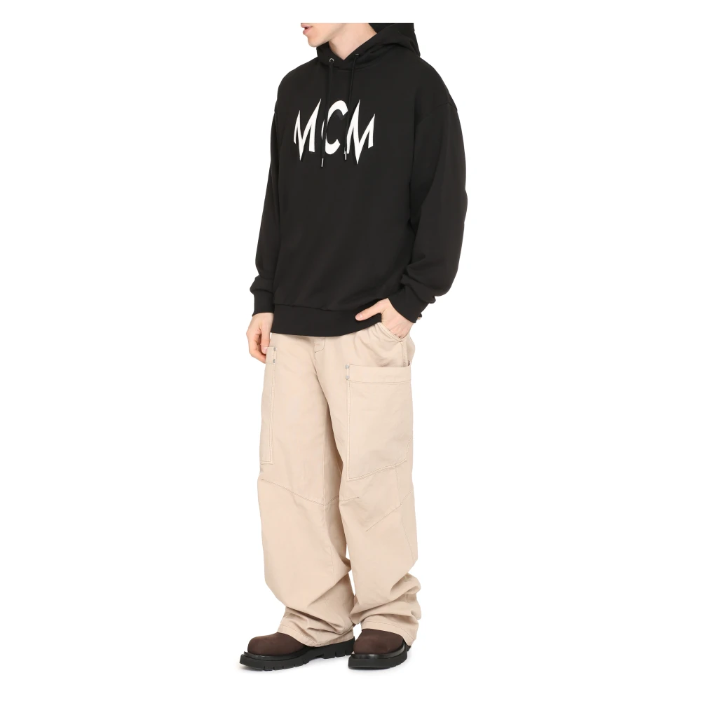 MCM Sweatshirts Hoodies Black Heren
