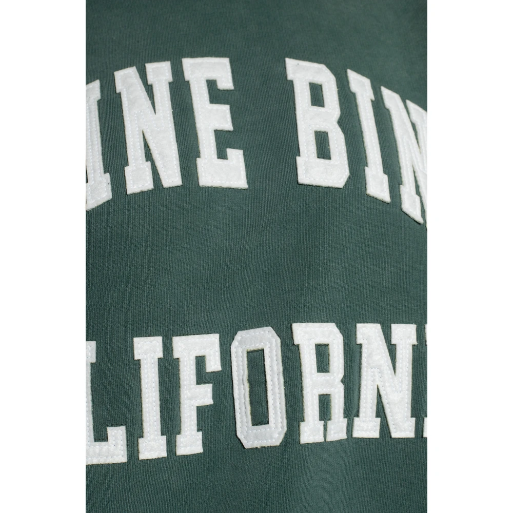 Anine Bing Miles crewneck sweatshirt Green Dames