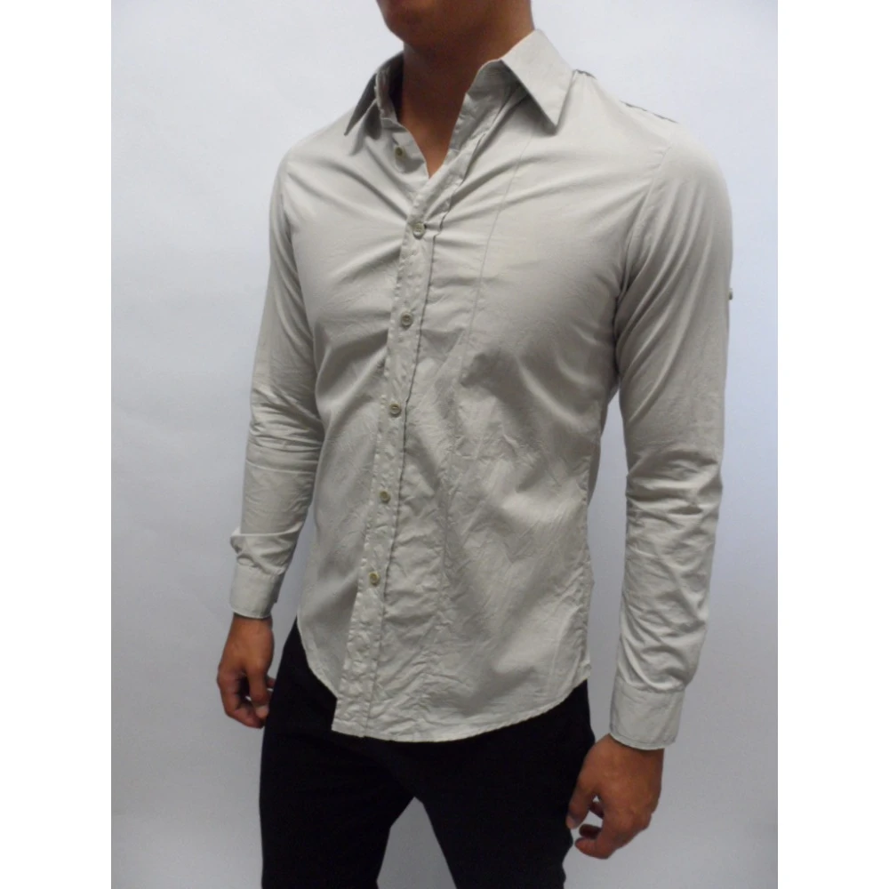 Yohji Yamamoto Herenmode Shirt Beige Heren