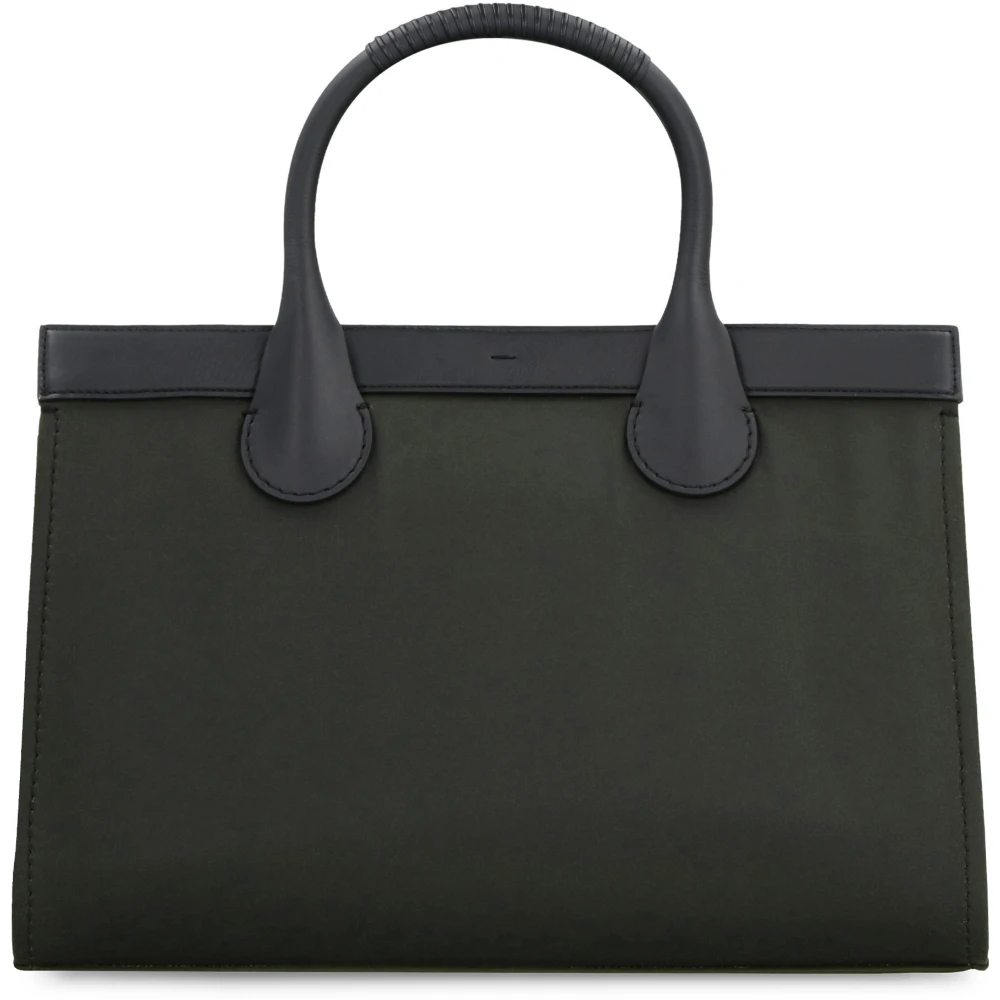Chloé Edith Canvas Tote Tas Green Dames