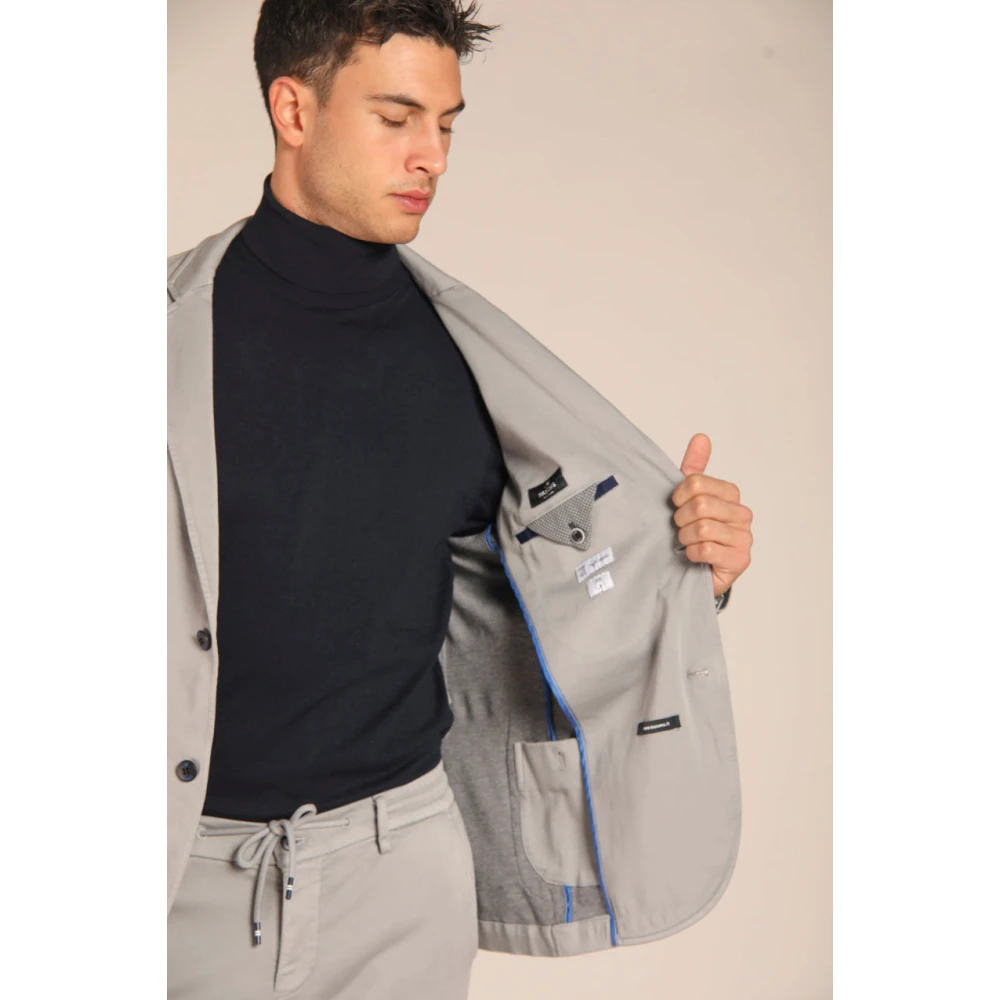 Mason's Actieve Jersey Herenblazer Gray Heren
