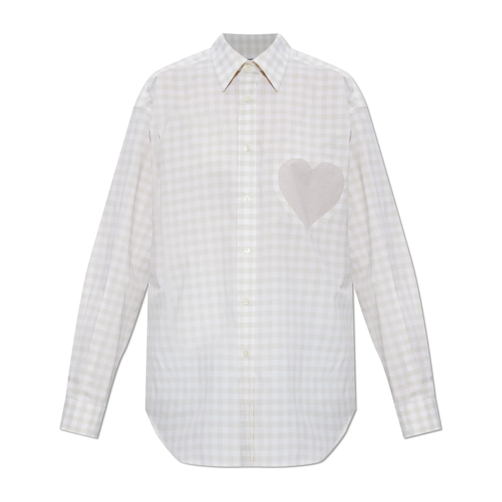 Moschino Damen Weiß Blusen & Hemden, Mgröße: