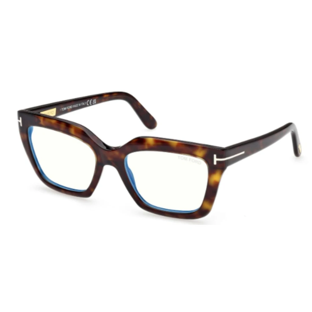 Tom Ford Unisex Brown Glasses, 53 Mm, Cat Eye Optical Frame