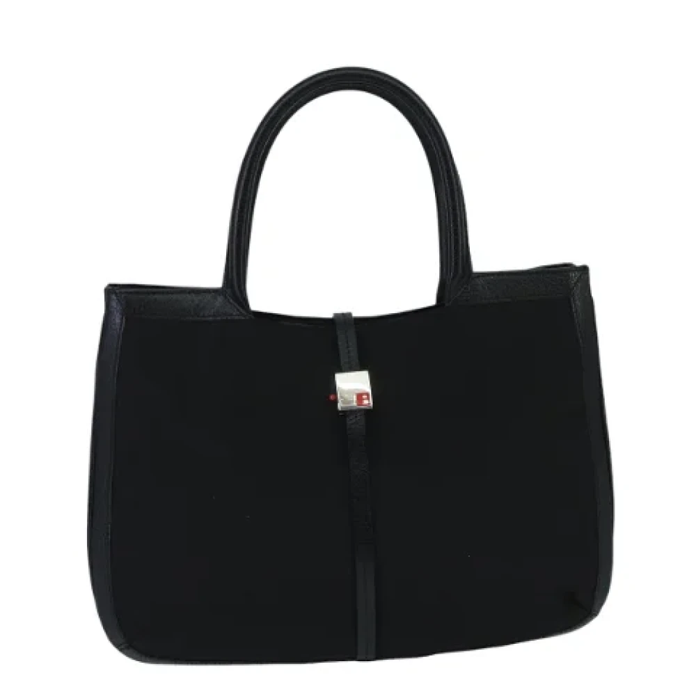 Bally Pre-owned Canvas handbags Black Dames