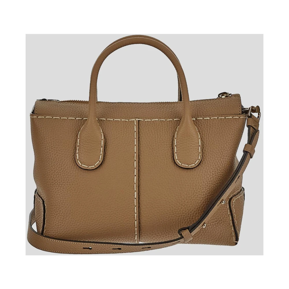 TOD'S Leren tas Brown Dames