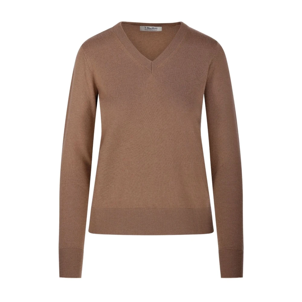 Knitwear > V-neck Knitwear - - Max Mara - Modalova