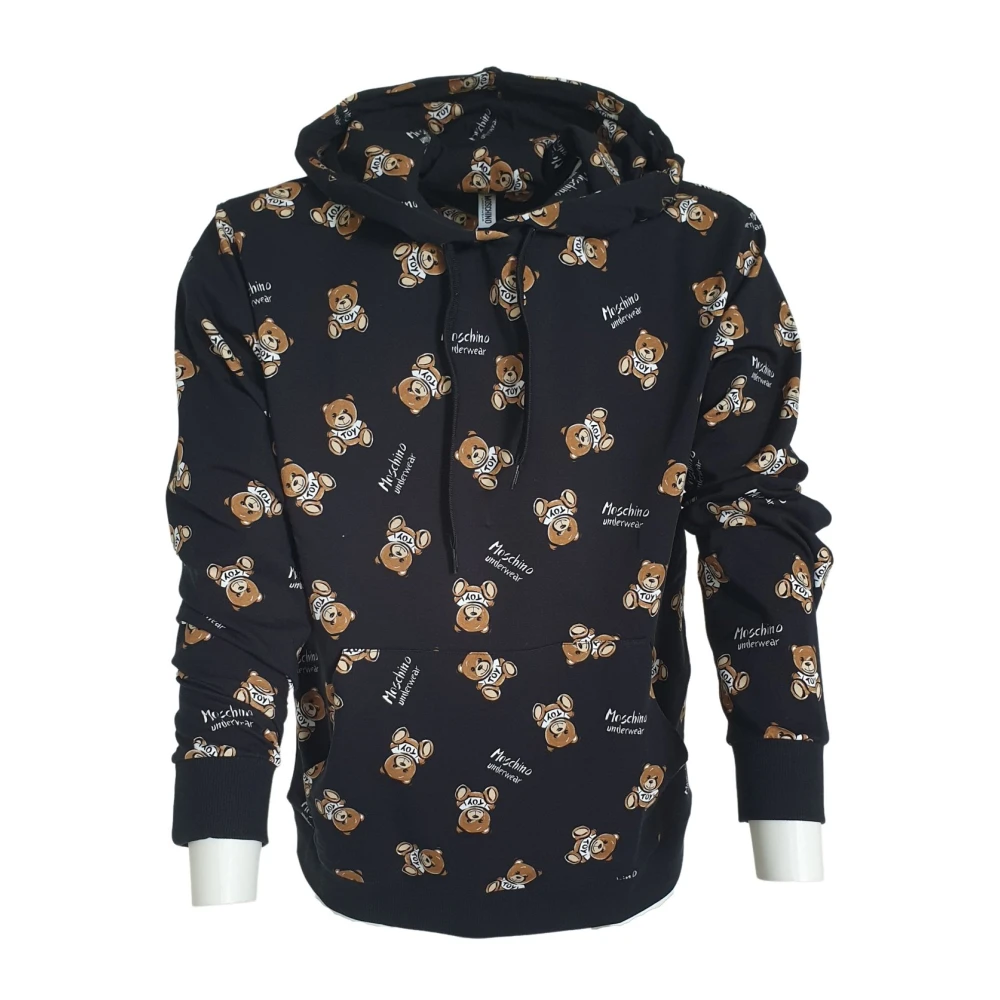 Moschino Hombre Negro Sudaderas, Talla: M