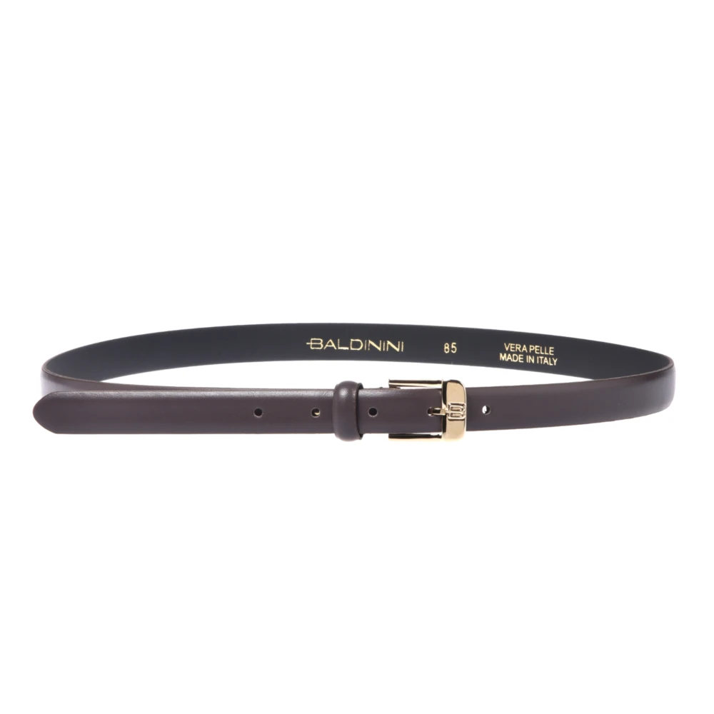 Baldinini Women's Brown Belts, 90 Cm, Leather Belt