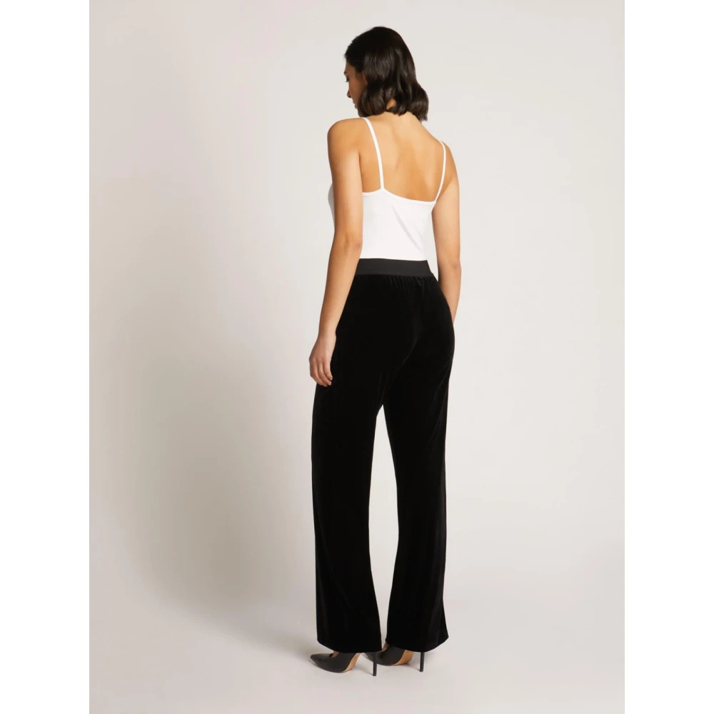 Elena Mirò Stijlvolle Broek Black Dames