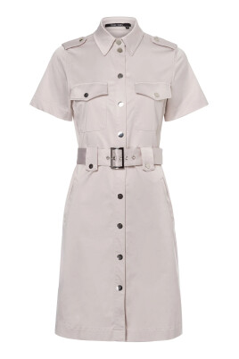 robe-chemise-safari-avec-boutons-pression