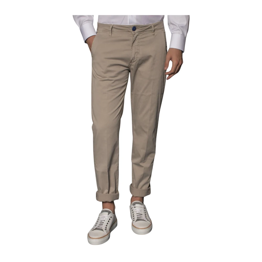 Barba - Trousers > Chinos - Beige - Barba - Modalova