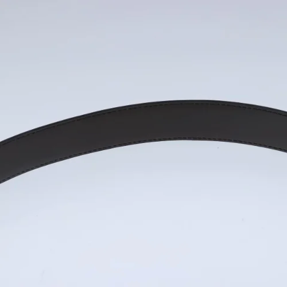 Cartier Vintage Pre-owned Leather belts Black Dames