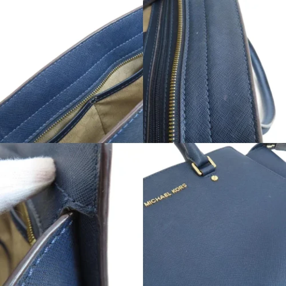 Michael Kors Pre-owned Plastic handbags Blue Dames