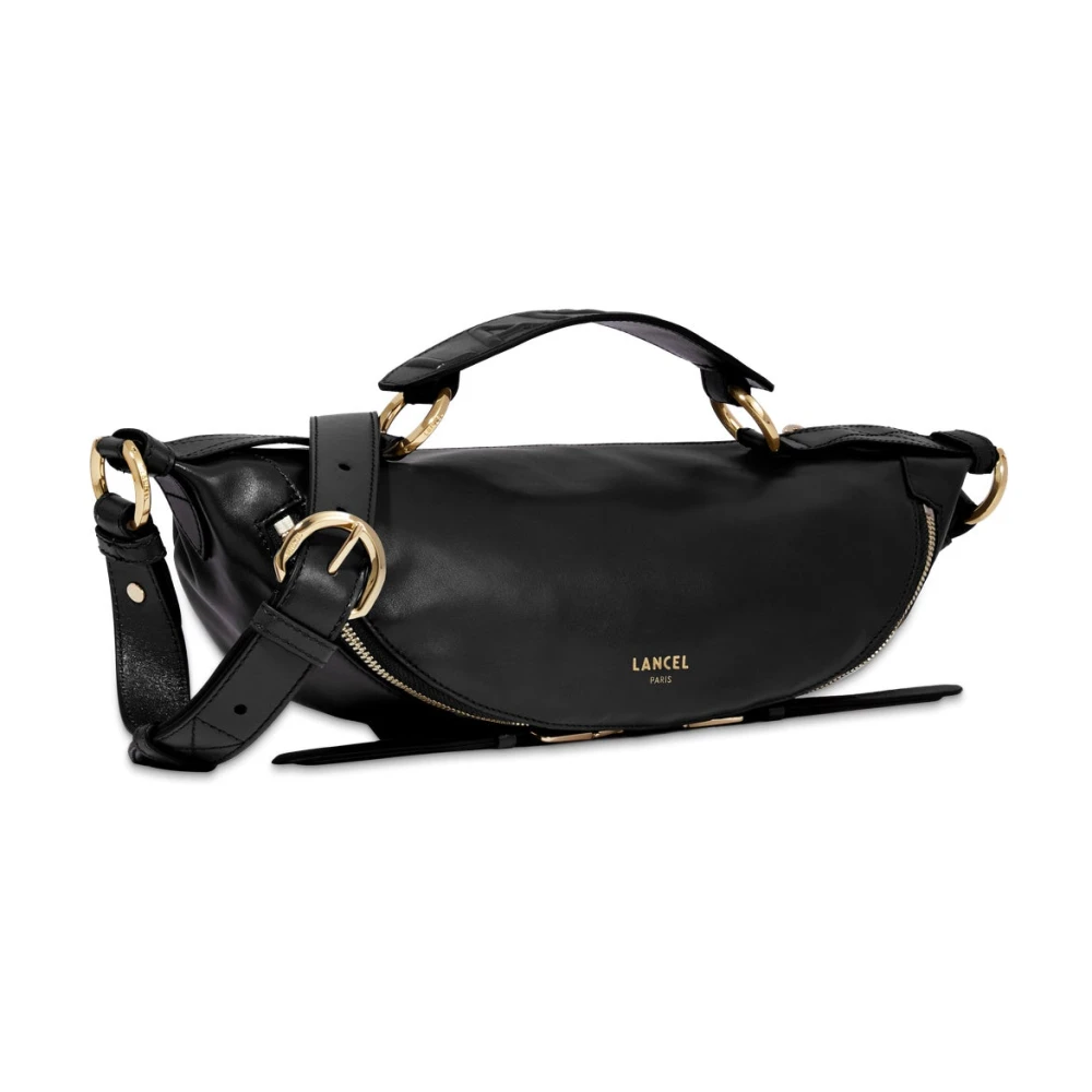 Lancel Origami Schoudertas Zwart Black Dames