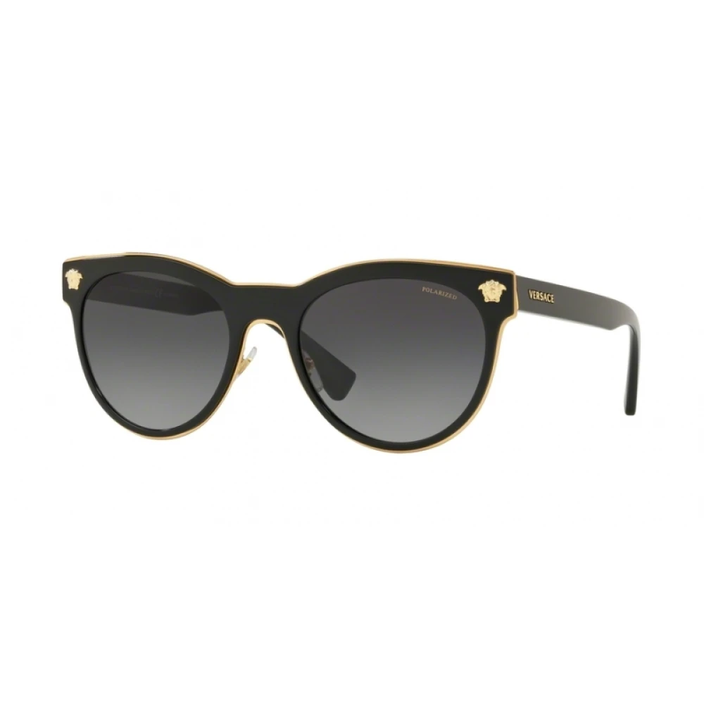 Versace Women's Black Medusa Charm Sunglasses
