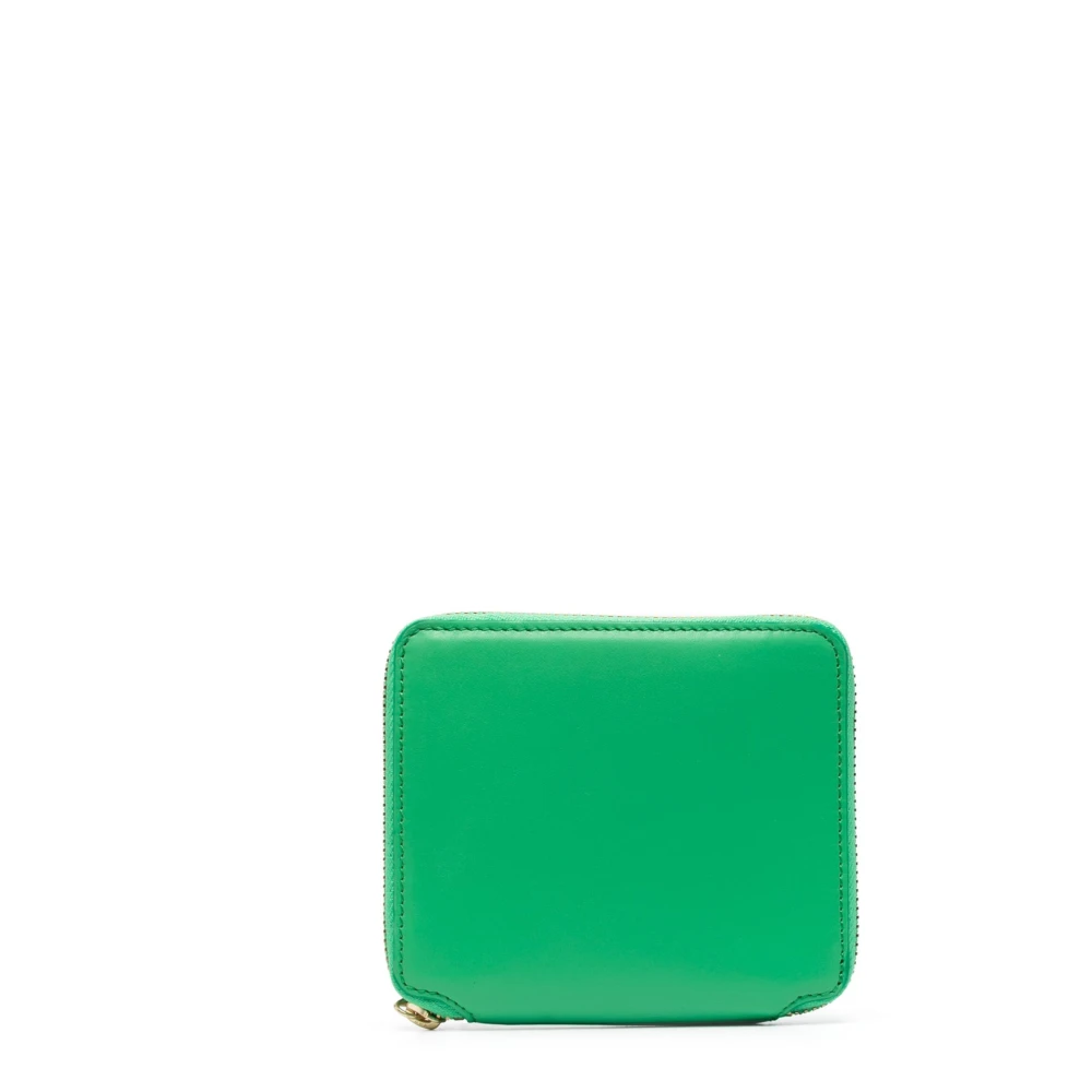Comme des Garçons Groene Leren Lijn Portemonnee Green Dames