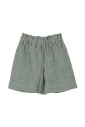 shorts-en-lin-vert-coupe-decontractee
