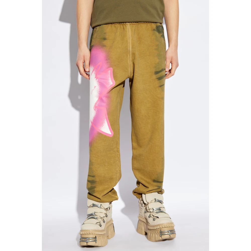 Diesel Sweatpants P-Marky-Flash Green Heren