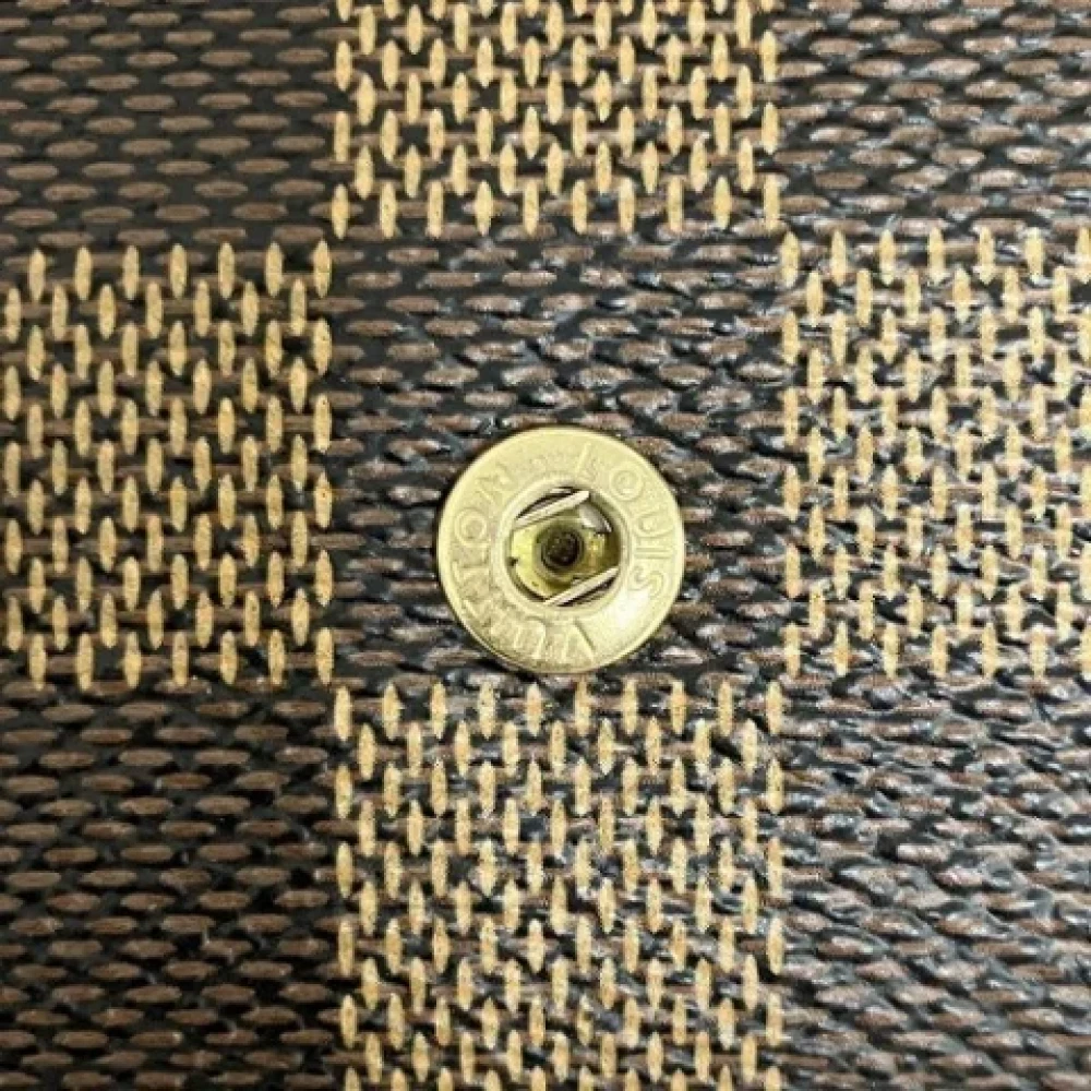 Louis Vuitton Vintage Pre-owned Fabric home-office Brown Dames