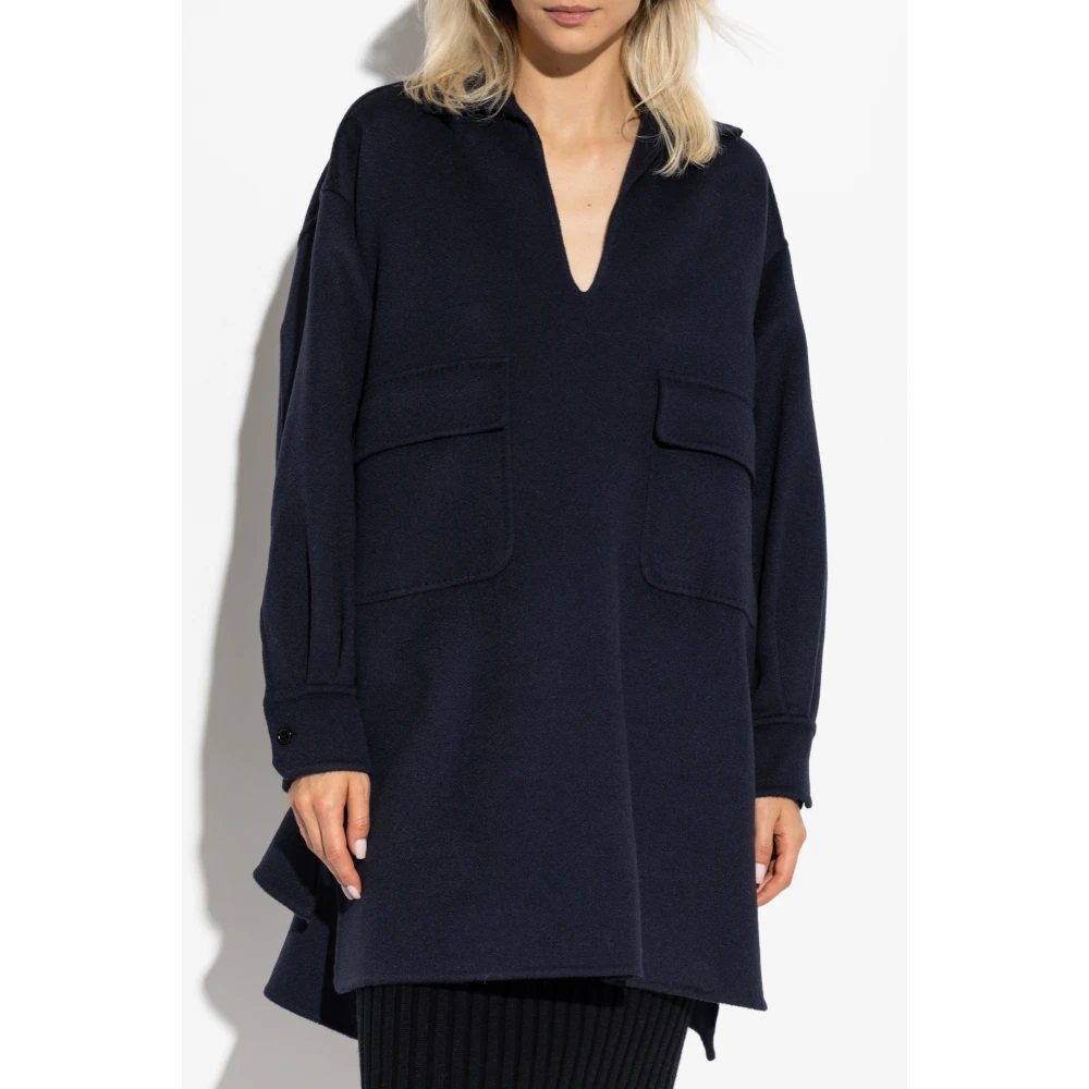 Max Mara Jurk Pinna Blue Dames