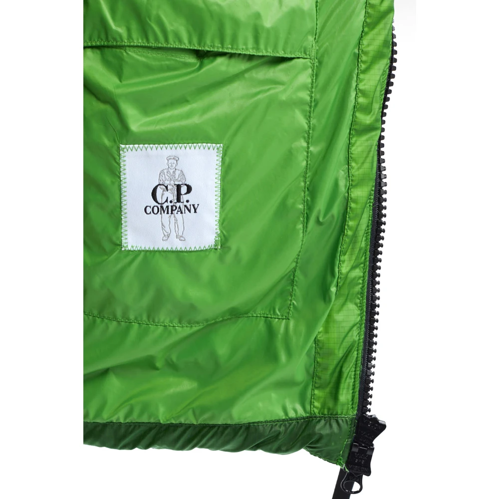 C.P. Company Groene Gewatteerde Jas met Verstelbaar Koord Green Heren