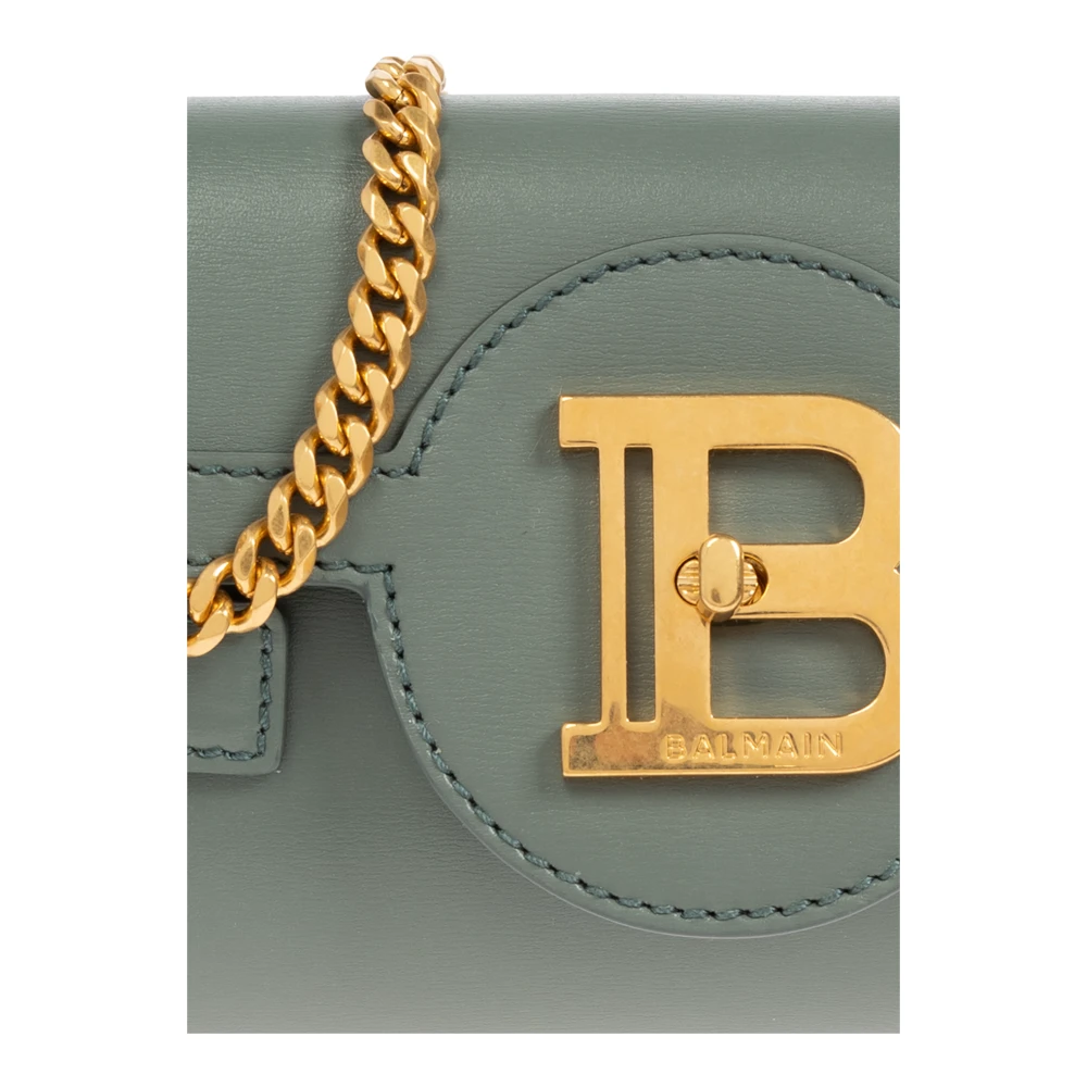 Balmain Shoulder Bag B-Buzz 23 Green Dames