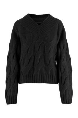 Kashmir- och sidensweater