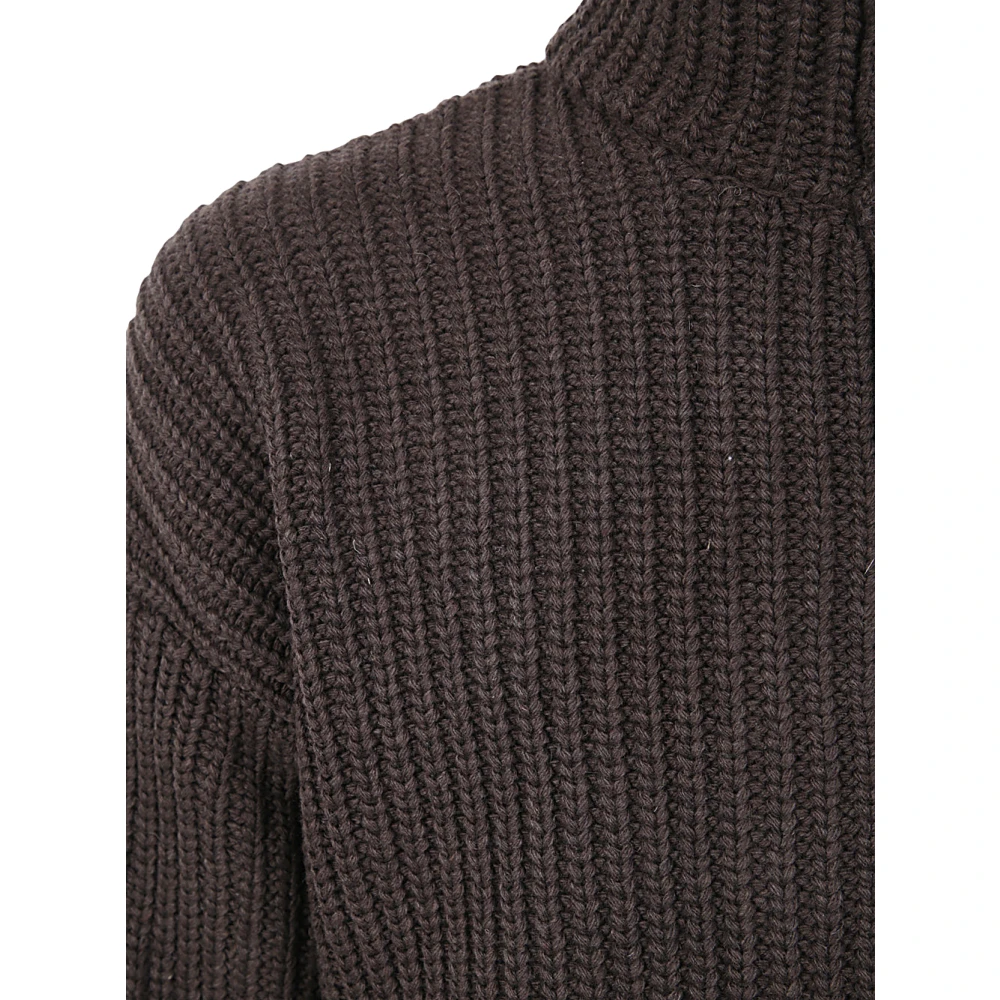Emporio Armani Bruin Melange Blouson Jack Brown Heren