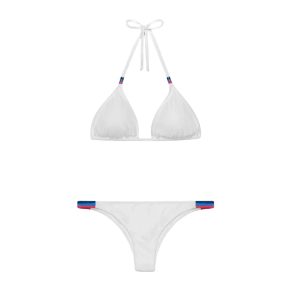 Sundek White Bikinis, Female, L, Jennifer Bikini