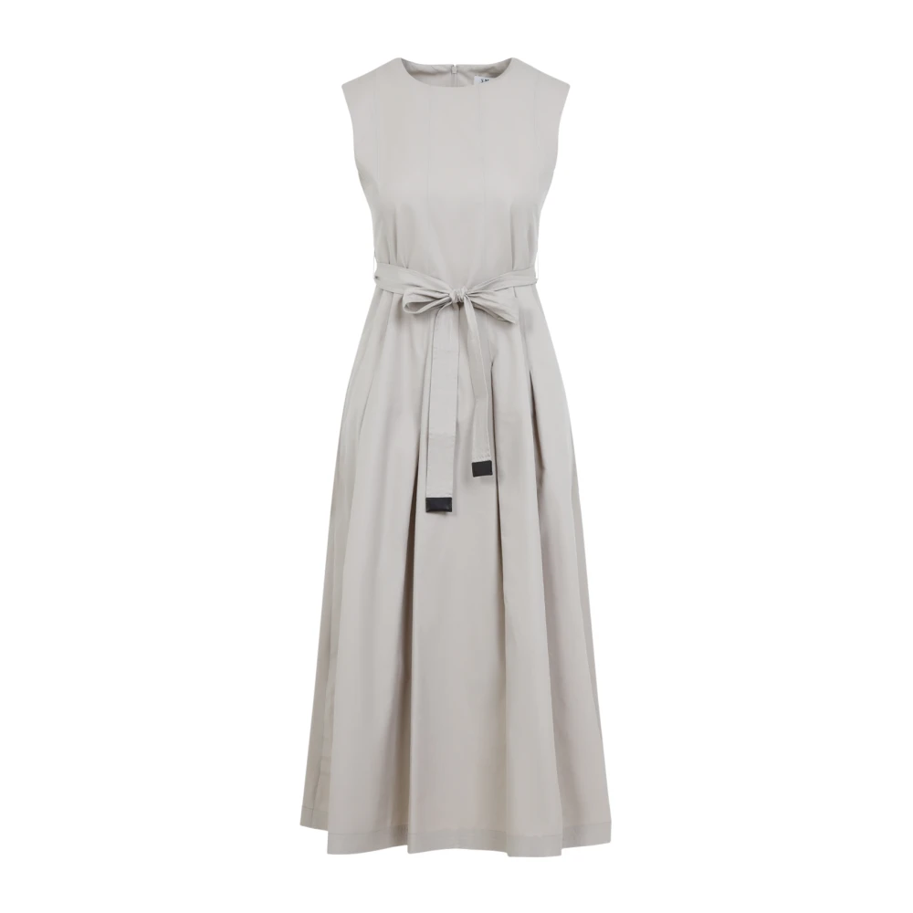 Max Mara Elegante Nude & Neutrals Jurk Gray Dames