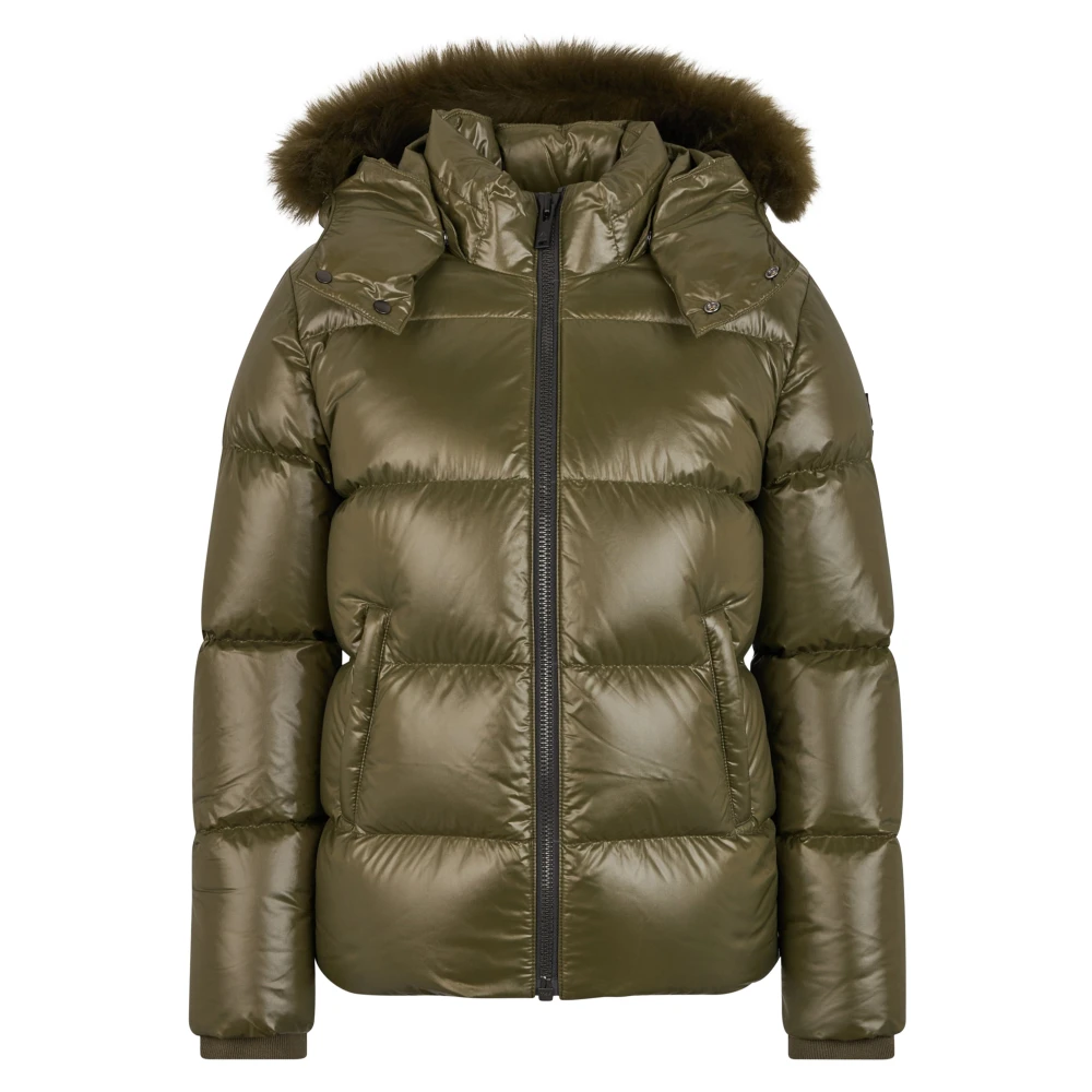 Moose Knuckles Unisex Green Kings Down Padded Puffer Jacket