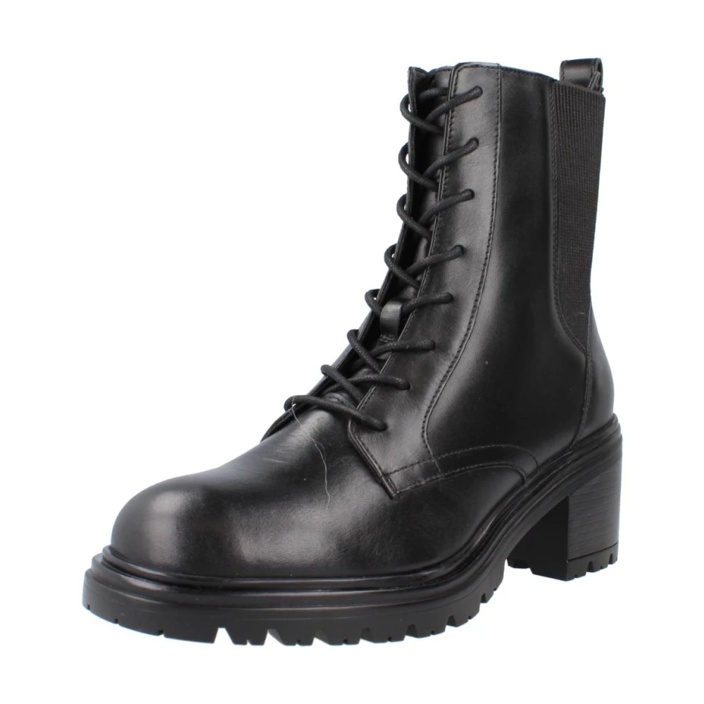 Geox Lace-up Boots Black Dames