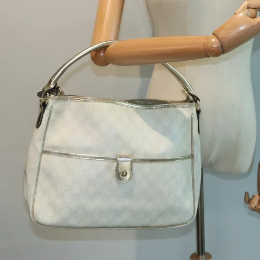 Gucci Vintage Pre-owned Canvas gucci-bags White Dames