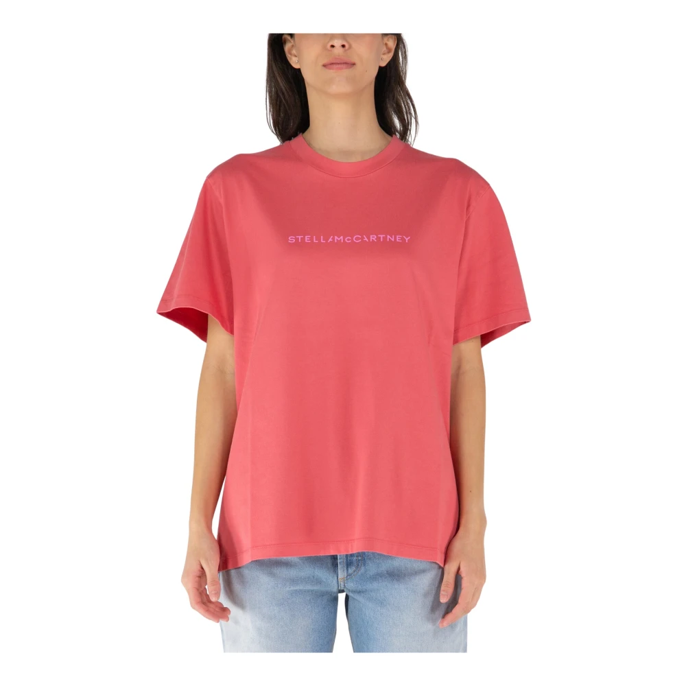 Stella Mccartney Iisch Stella T-Shirt Pink Dames