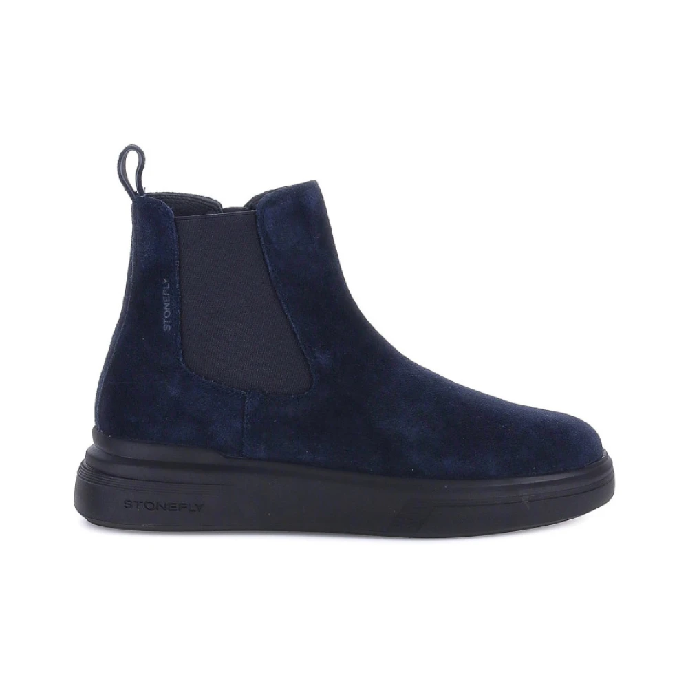 Stonefly Herren Blau Schuhe, 42 Eugröße: