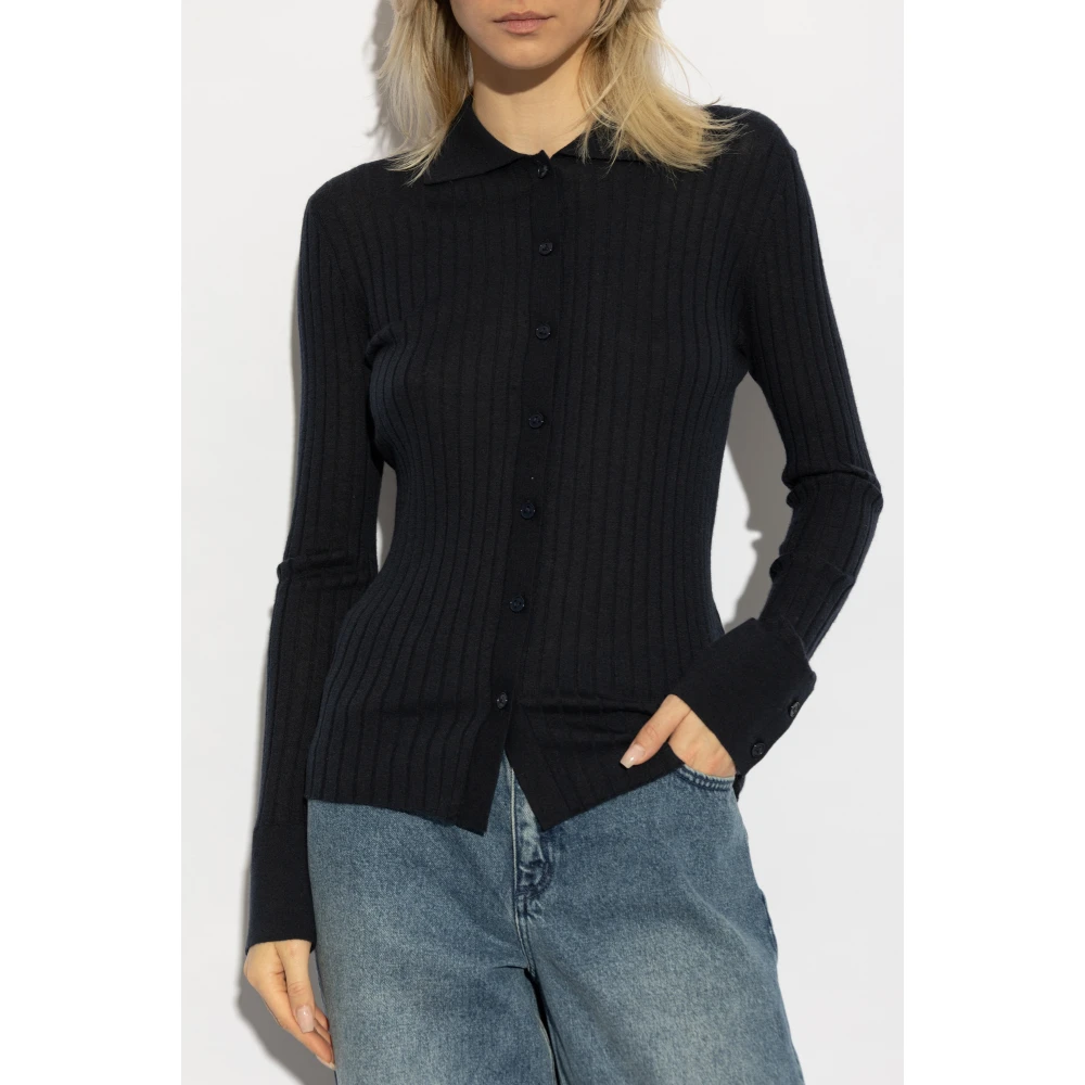 Lisa Yang Cardigan Aria Blue Dames
