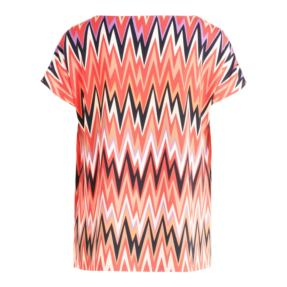 Betty Barclay Watervalprintshirt Zigzag Patroon Multicolor Dames