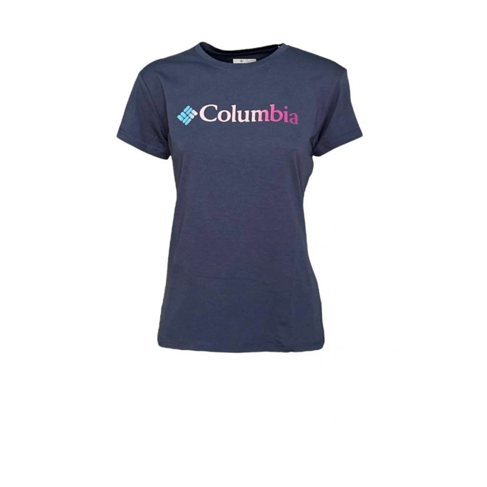 Columbia Essentiële dameskatoenen T-shirt Blue Dames