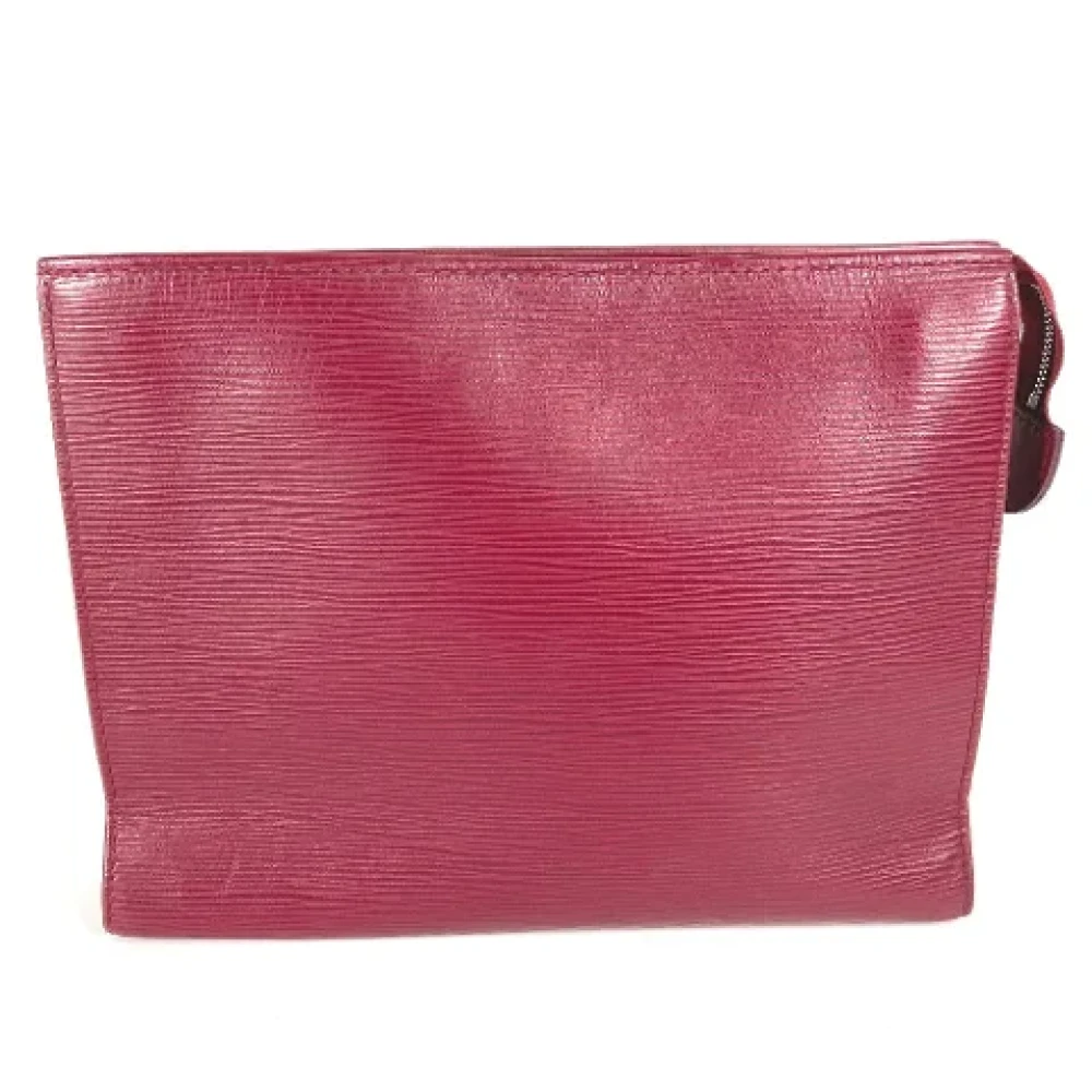 Louis Vuitton Vintage Pre-owned Leather louis-vuitton-bags Red Dames