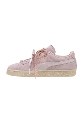 Suede Bloom Sneakers