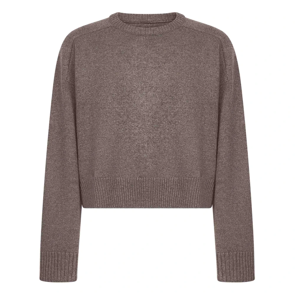 Loulou Studio Women's Brown Bruzzi Boxy Cashmere Sweater