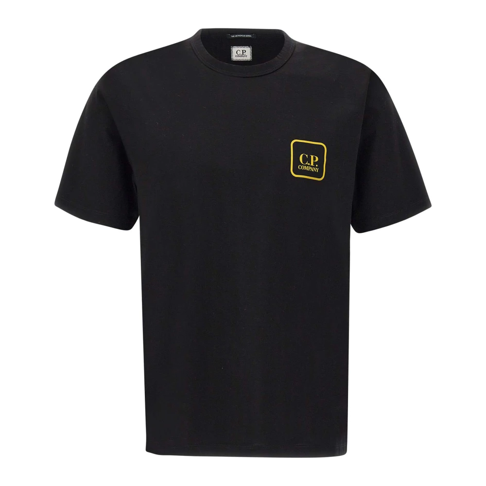 C.P. Company Metropolis Series Grafische T-shirt Black Heren