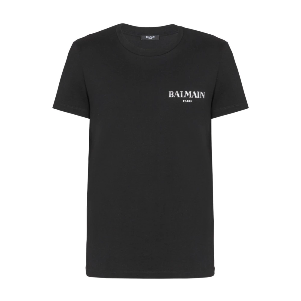 Balmain - Tops > T-Shirts - Black - Balmain - Modalova