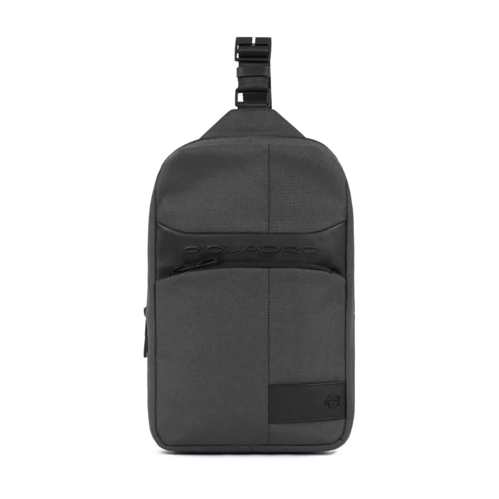 Piquadro Schoudertas Gray Unisex