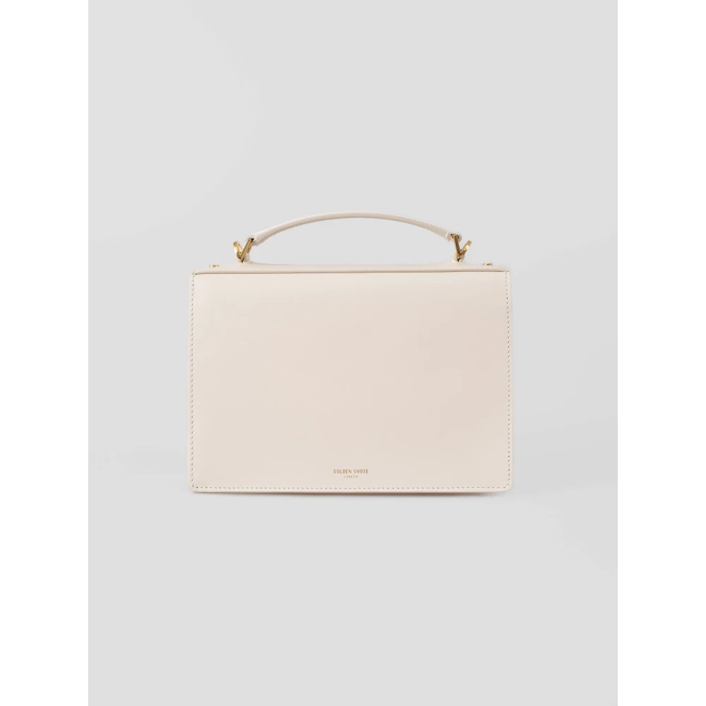 Golden Goose Venice Leren Tas Beige Dames