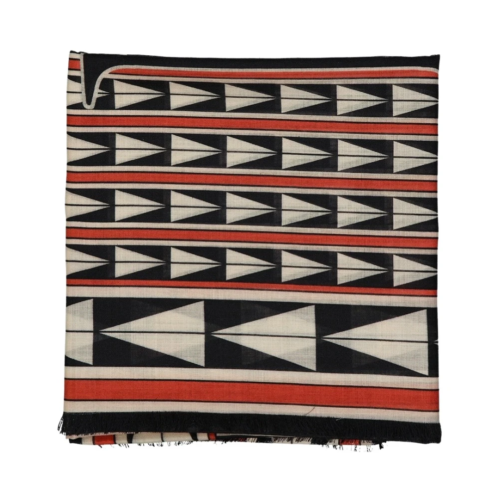 Lanvin Multicolor Winter Scarves, Female, One Size, Wool Scarf